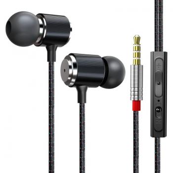 Auriculares Hifi de Silicona Suave para Dormir con Micrófono y Cancelación de Ruido para Xiaomi y Huawei