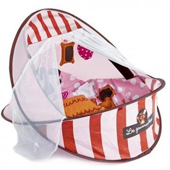 Ludi - Cunita para bebé (2 en 1), color rosa