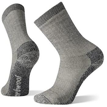 Calcetines Smartwool Classic Hike Crew con Extra Acolchado - Color Gris Medio