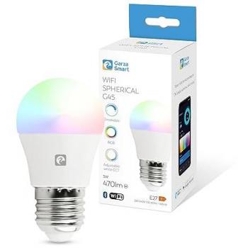 Bombilla LED Inteligente Wifi Esférica G45 E27 5W RGB+CCT con Control por Voz y App (Alexa/Google Home)