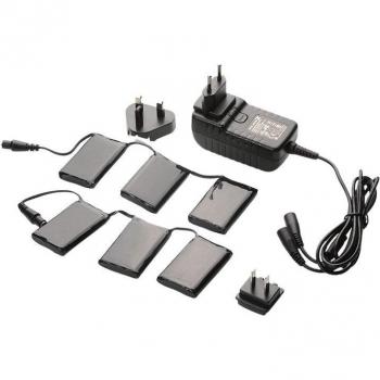 Macna Cargador y Batería 12V 3000 mAh - Kit de batería para guantes/calcetines/chaleco, Negro, un tamaño