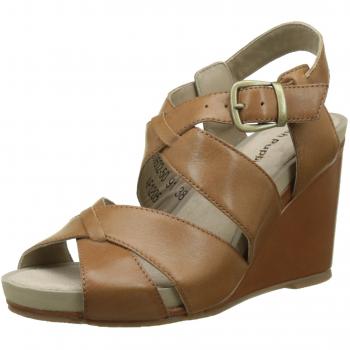 Hush Puppies Fintan, Sandalias con Punta Abierta Mujer, Marron Marron Clair, 41 EU