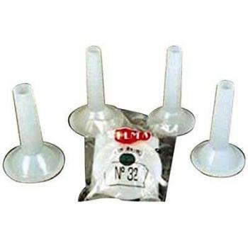 ELMA 5500275 Juego Embudos Plástico Para Máquina Numero 8