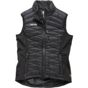 Chaleco para mujer Trade Scruffs T55303, color negro, talla 42