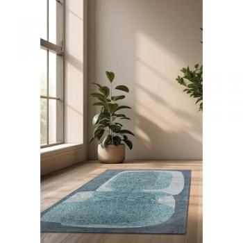 Beneffito Alfombra Colección Poum Poum Clear Sky Azul 170x240cm