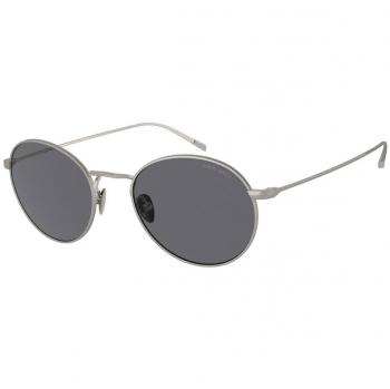 Giorgio Armani Sunglasses AR6156 Color 337819, Gray, Unisex, Size: 52 MM