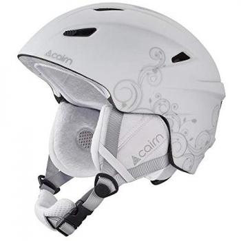 Cascos Esquí Alpino Cairn Casco Profil Blanco - Ligero, ventilación optimizada, ajuste personalizado, diseño aerodinámico, protección certificada