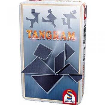 Tangram Puzzle en Caja de Metal - Juego de Habilidad Schmidt Spiele 51213