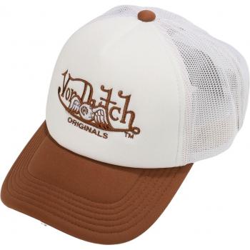 Von Dutch Soro Brown/White Trucker Cap