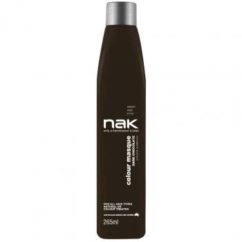NAK Colour Masque Dark Chocolate 265ml - Mascarilla capilar de coloración, tono chocolate oscuro, 265 ml