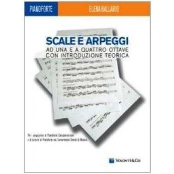 Escala y Arpegios para Piano de 1 a 4 Octavas