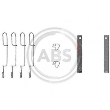 Kit de reparación A.B.S. 1280Q, pastillas de frenos