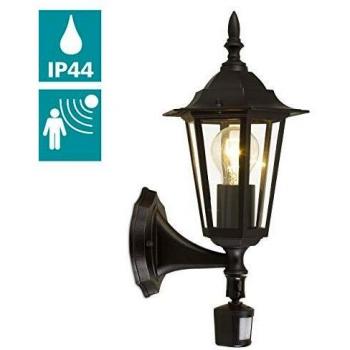 Eglo 22469 Farol, aluminio, E27, color negro