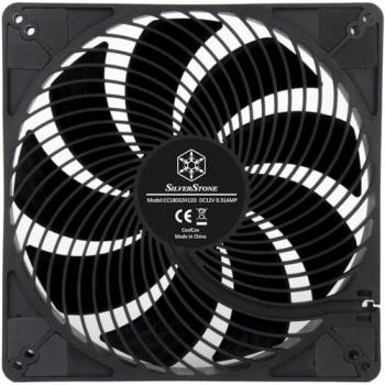Ventilador de Caja SilverStone Air Penetrator 184i PRO - 180 mm - Negro
