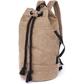 LOSMILE Lona Bolsos Mochila Hombre Mujer Bolsos Bandolera Bolsas de Cuerdas Bolsas de Viaje Bolsas de Gimnasia Mochilas Tipo Casual Mochilas para Deportes y Aire Libre.