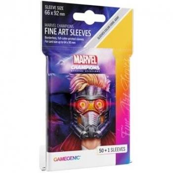 Marvel Champions Sleeves Star-Lord - Multilenguaje (incluye Español