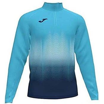 Joma Elite VII Sudadera Running, Hombre, Turquesa-Marino, S