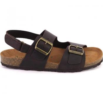 Sandalias de Hombre AUTENTI 12328 Piel Marrón