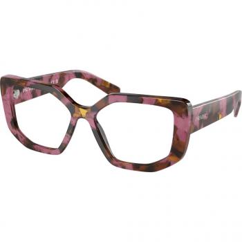Prada PR A04V Col. L18N1O1 Women's Eyeglasses Tortoiseshell Havana/Cognac Size 52 Blue Light Block Available