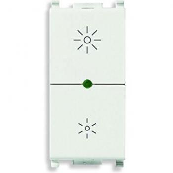 Regulador de luminosidad Vimar Plana 230V Universal Blanco 14135.1