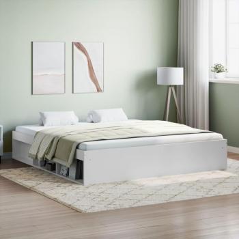 Cama Capadocia 6 Módulos De Almacenaje Blanco 180X200 cm