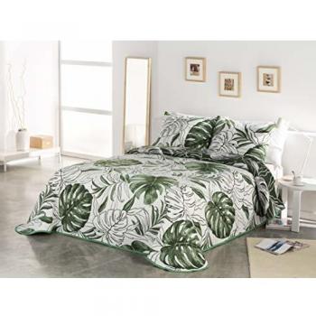 VIALMAN Colcha de Entretiempo, Verde, Cama de 150 cm: 250 cm X 270 cm, 11