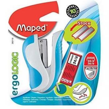 Maped - Mini grapadora con grapas en blister