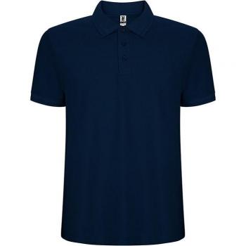 Polo de niño de algodón con manga corta