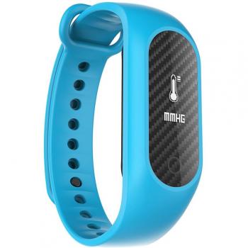 OOXLF B15S Bluetooth Pulsera Inteligente Reloj Movimiento WeChat Podómetro Impermeable para iOS Samsung Android Teléfonos , blue