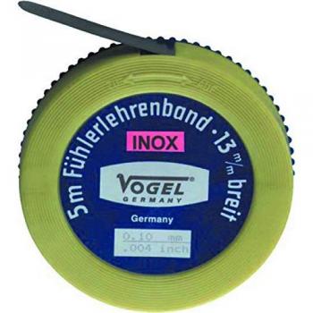 Rollo de 5 m de fleje calibrado inox (espesor 0,15 mm)