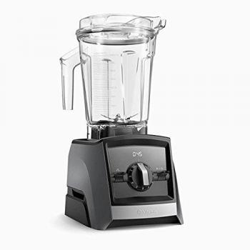 Vitamix – Ascent 2300 – Color Gris silver con temporizador digital y función Pulse.