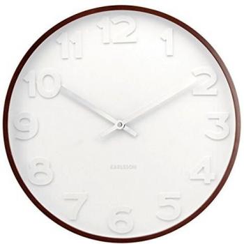 Karlsson Mr. White - Reloj de pared, números