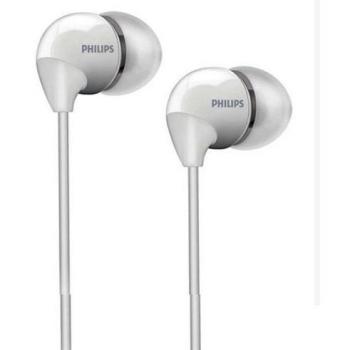 Philips SHE3590 - Auriculares Internos de Alta Calidad, Color Blanco