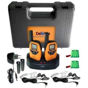 DeTeWe Outdoor 8000 Duo Case, LCD, 0.5 W, Power - Walkie-Talkie