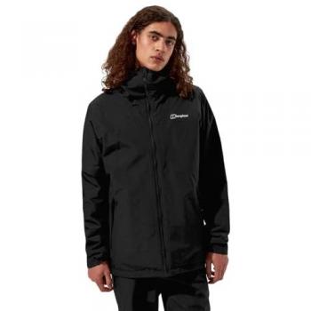 Berghaus Men's Deluge Pro 3.0 Insulated Waterproof Jacket - Black - Large