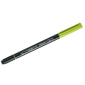 Aqua cepillo Duo Lyra 2-en-1 rotulador pluma Apple verde