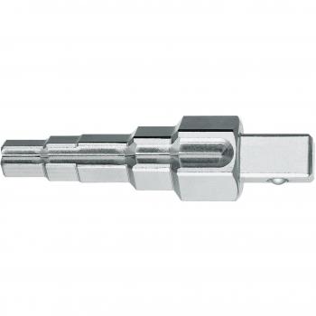 Gedore 380000 - Llave escalonada combinada No. 380100 con  carraca 1/2 No. 380200
