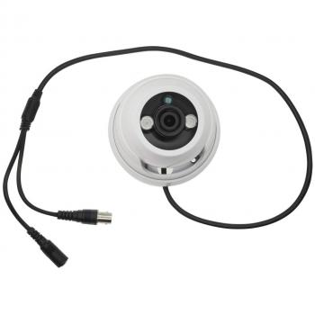 Camara de Seguridad Domo 3,6mm 1080P HDCVI IR Impermeable IP66 Color Blanco