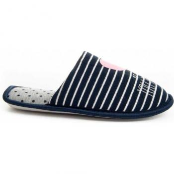 Zapatilla De Casa Para Mujer Northome Homer 88220 Negro