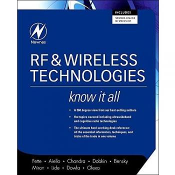 Comprehensive Guide to RF and Wireless Technologies with CDROM by Bruce A. Fette