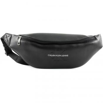 Calvin Klein - Smooth Monogram Street Pack, Organizadores de bolso Hombre, Negro