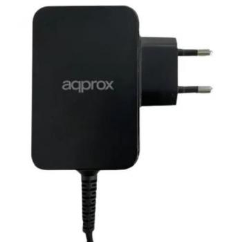 Approx APPA65CV2 Cargador Universal para Portátiles, Tablets y Smartphones 65W USB-C con Cable de 1.8m