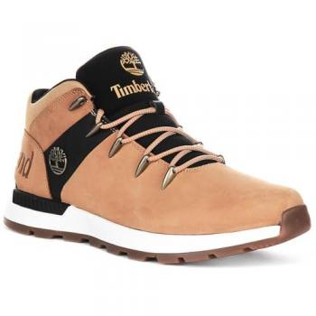 Botas de Senderismo Timberland Sprint Trekker Mid Laces Nubuck Amarillo 43.5 Hombre