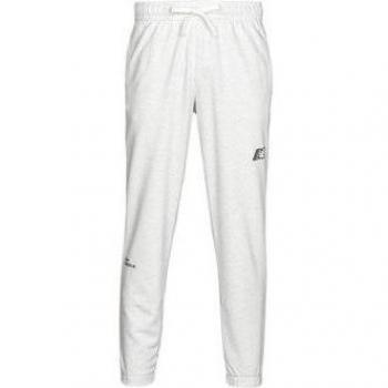 Pantalón New Balance NB Essentials Magnify Fleece Jogger blanco y negro para hombre