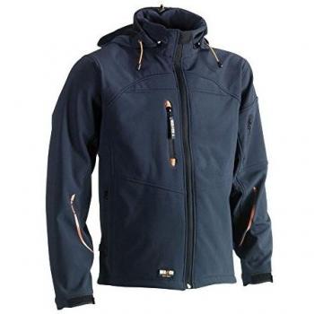 Chaleco Softshell con Capucha Herock Poseidon Azul Marino XXXL