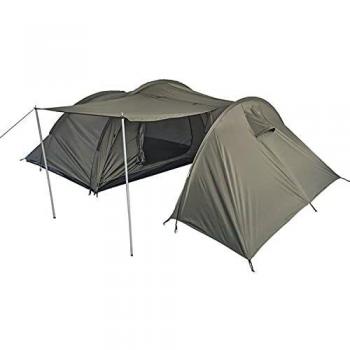 MIL-TEC 4-Person Storage Tent, Olive Green, 420 x 250 x 140 cm