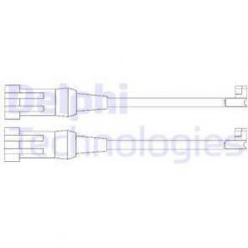 Indicador de desgaste de frenos DELPHI LZ0202