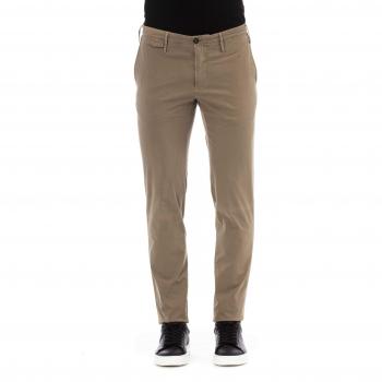PT Torino Beige Cotton Jeans & Pant - W36