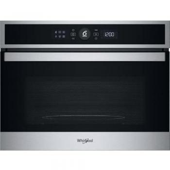 Microondas Combinado Integrado Whirlpool WMW47HMXI 40L 900W Acero Inoxidable Negro con Grill y Convección