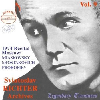 Sviatoslav Richter /Vol.9 : Miaskovsky Chostakovitch Prokofiev : Moscou